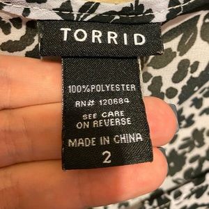 Torrid tank high-low size 2x